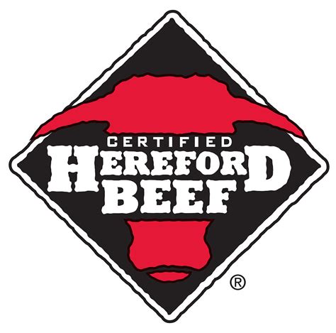 certified hereford beef iron on logo patch shop hereford