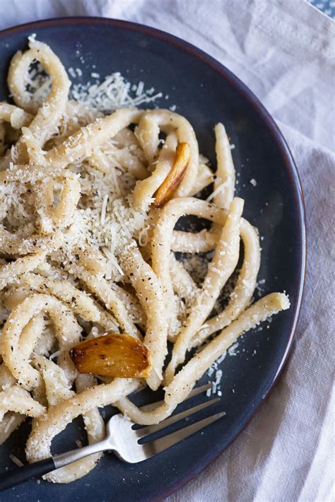 Borrowed from italian pasta (paste; How to make the perfect homemade Tuscan pici pasta with ...