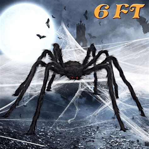 Buy ALLADINBOX Halloween Spider Giant Hairy Y Virtual Realistic Posable
