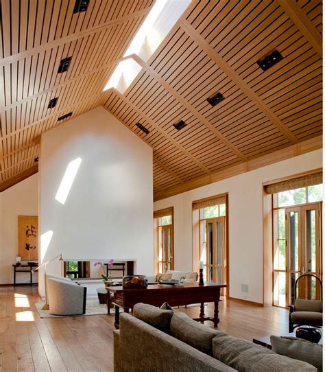 A Modern Take On A Vaulted Ceiling Very Cool From Vaulted
