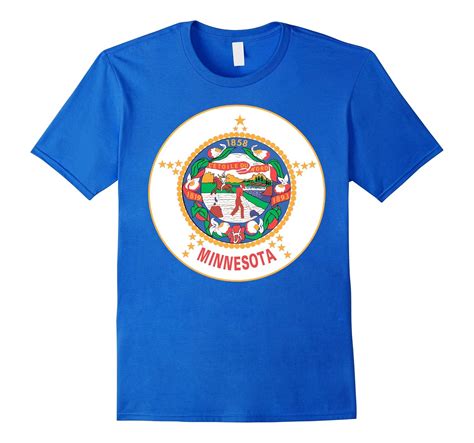 Minnesota Mn State Flag Usa T Shirt Art Artvinatee