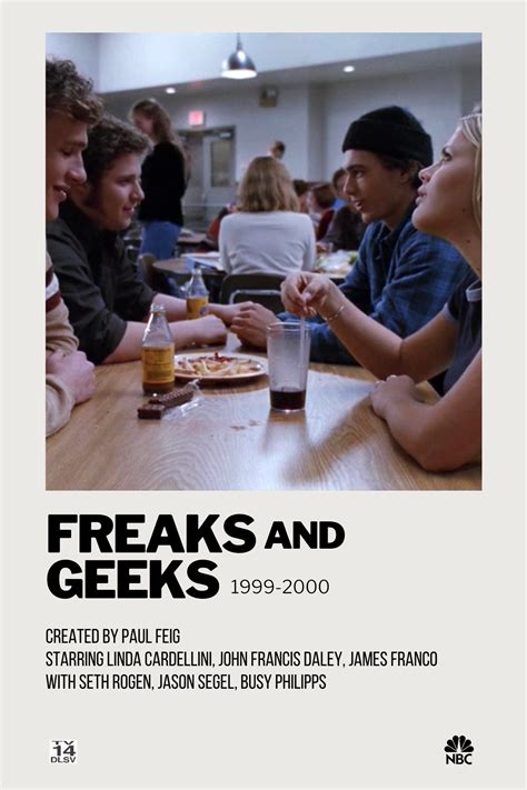 Freaks and Geeks Polaroid Movie Poster | Freaks and geeks, Freeks and geeks, Movie posters 