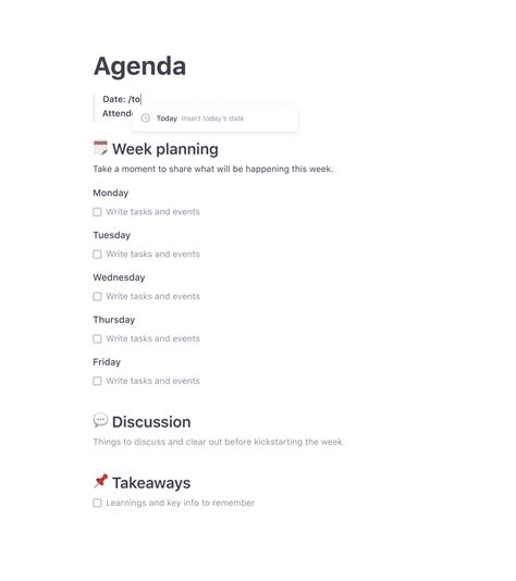 Free And Simple Sprint Planning Meeting Template