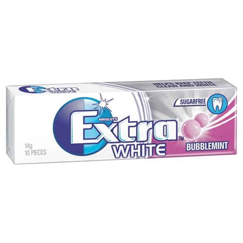 Extra Chewing Gum Bubblemint Sweetcraft