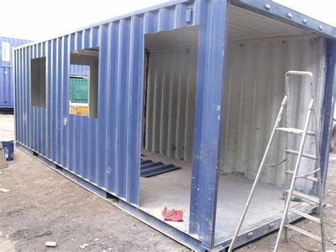 Work In Progress Ft Container Conversion Mobile Serving Unit Building A Container Home