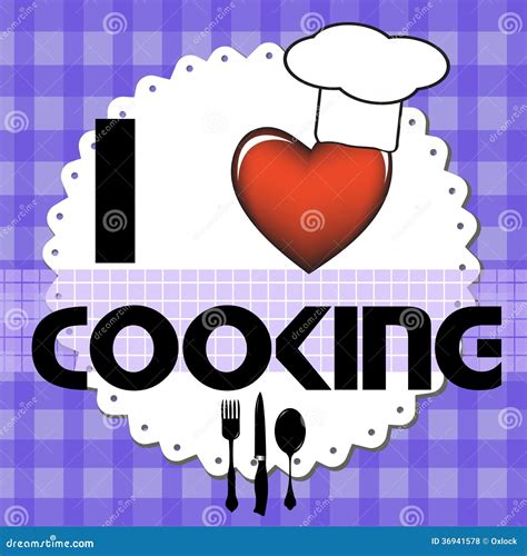 Love For Cooking Hand Drawn Realistic Sketch Cartoon Vector 75133655