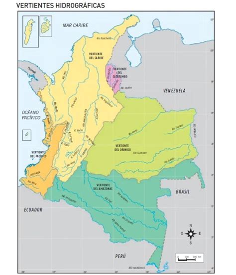 GeografÍa FÍsica De Colombia