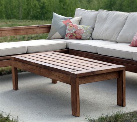 Ana White 2x4 Outdoor Coffee Table Diy Projects