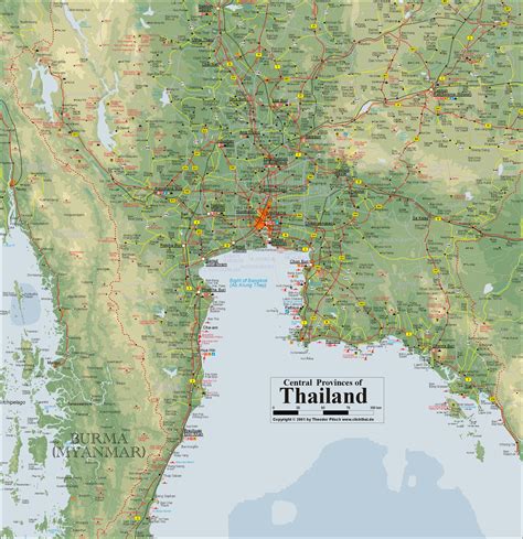 Thailand Map Geography Of Thailand Map Of Thailand Wo Vrogue Co