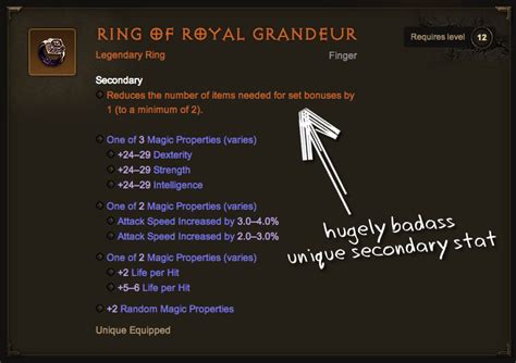 Taking off a puzzle ring could cause it to fall apart, and since they are tricky to put back together, one spouse would be able to tell if the other had taken off the. Ring of Royal Grandeur: One of the Best Items in Diablo 3