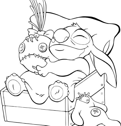 9 Élégant De Coloriage De Stitch Stock  Coloriage  Coloriage