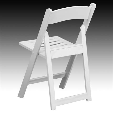 Find your favorite style, including folding lawn chairs with attached side tables. HERCULES Series 1000 lb. Capacity White Resin Folding Chair with Slatted Seat | Folding chair ...