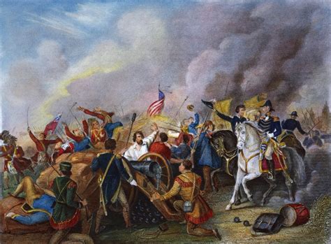 Battle Of New Orleans 1815 Nandrew Jackson At The Battle Of New