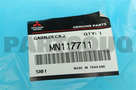 Mn Genuine Mitsubishi Garnish Fr Deck Lh Oem Ebay