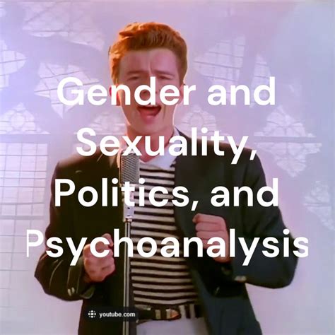 Gender And Sexuality Politics And Psychoanalysis Podcast On Spotify