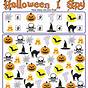 Halloween Worksheets For Preschool