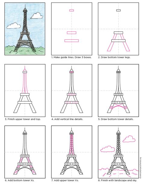 Eiffel Tower Art Projects For Kids
