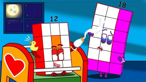 Download Numberblocks 18 Taking Care Of Baby 12 Is Too Difficult Oh No