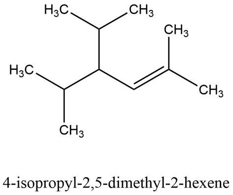 Is 4 Isopropyl 25 Dimethyl 2 Hexene Chiral