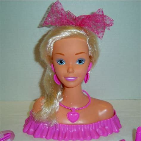 Barbie Styling Head Barbie Styling Head 90s Toys For Girls Barbie Head