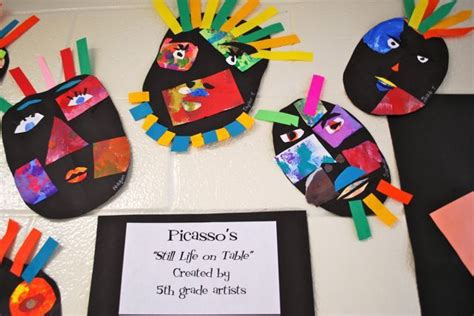 Picasso Faces Kids Art Projects Picasso Art Classroom Art Projects