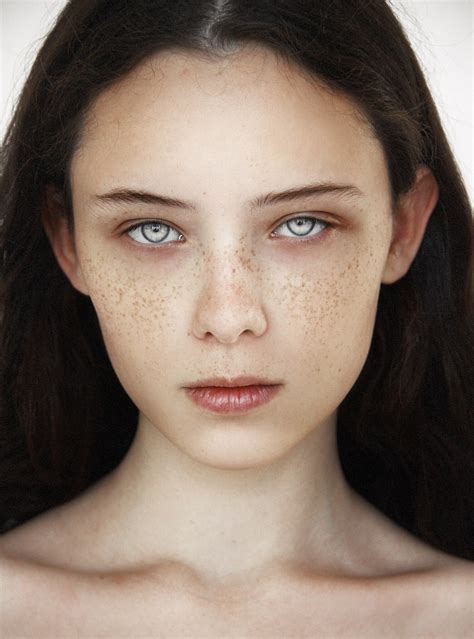 Here Eyes Are Hauntingly Beautiful Beautiful Freckles Portrait Photography Beauty Face