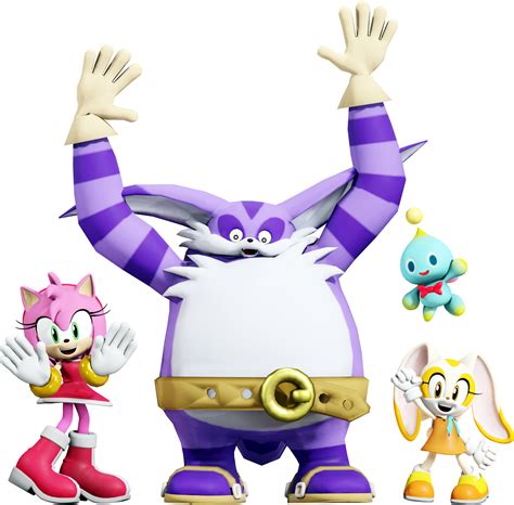 Sonic Heroes Team Roses Victory Pose By Spinosaurusking875 On