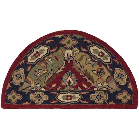 These rugs are stylish enough to brighten up your space, soft enough to give your feet a plush place to rest, and durable enough to hold up in any kitchen. LR Resources Shapes Multi Red Half Moon 2 ft. 3 in. x 3 ft ...