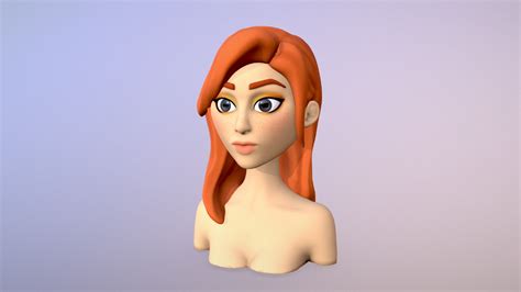 redhead girl download free 3d model by stacy jnsn stacy 666 [17765ea] sketchfab
