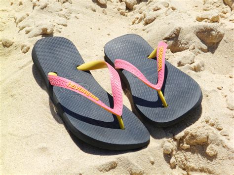 Flip Flops On Sand Free Stock Photo Public Domain Pictures