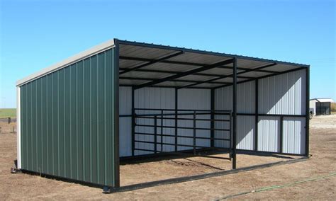 Steel Framed Livestock Shelter Sturdi Bilt