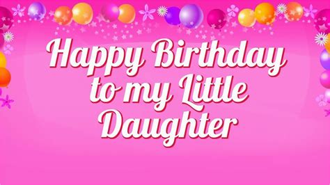 Quotes About Happy Birthday To My Daughter 52 Cute Daughter Birthday