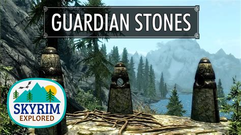 The Guardian Stones Skyrim Explored Youtube