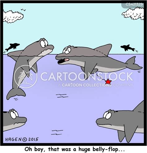 Belly Flop Cartoons And Comics Funny Pictures From Cartoonstock