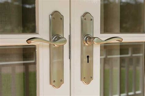 Strongbuild External Door Handles Domino Brass L116p34731 Handle