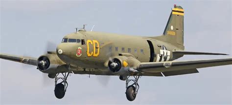 20 Douglas C 47 Skytrain Transport Planes To Fly From The Us To The