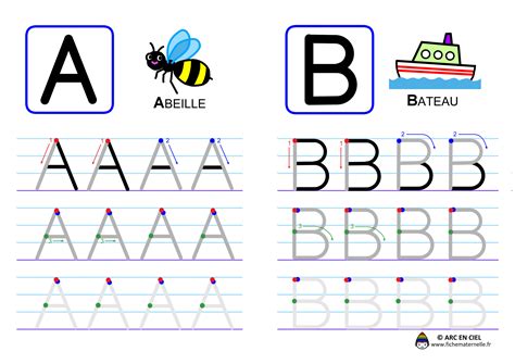 Les Lettres De L Alphabet En Maternelle Alphabet Maternelle Fiches