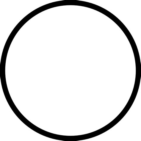 Simple Circle White 2 Clip Art At Vector Clip