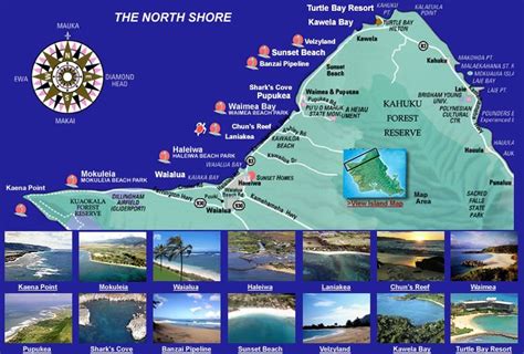 North Shore Scenic Drive Map