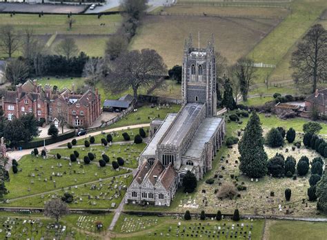 Holy Trinity Church Long Melford Aerial Image The Church O Flickr