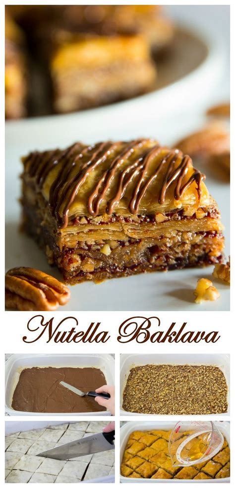 You won't miss the bread. Crunchy buttered phyllo dough layered between Nutella and ...