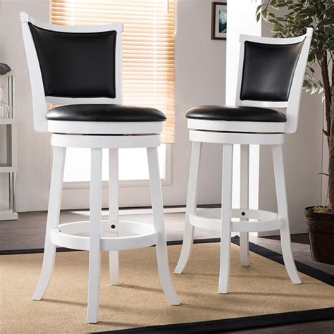 Maybe you would like to learn more about one of these? Shop Traditional Black&White 29" Bar Stool by Baxton ...