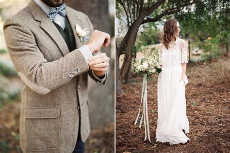 An Elegant Woodland Wedding Inspiration Shoot Chic Vintage Brides