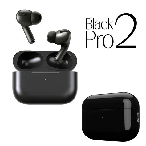 Black Apple Airpods Pro 2 Hengxuanhigh Copy With Popup Msglocate In