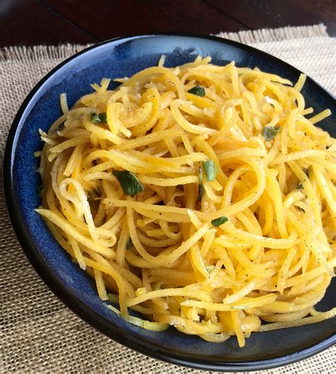 Easy Butternut Squash Noodles For A Healthy Dinner