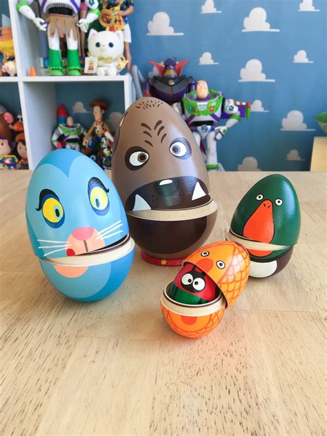 Toy Story Troika Nesting Eggs Replica Etsy