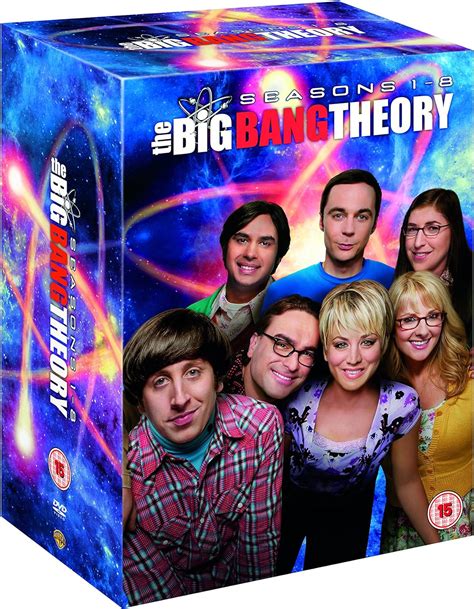 the big bang theory season 1 8 [dvd] [2015] uk johnny galecki jim parsons kaley