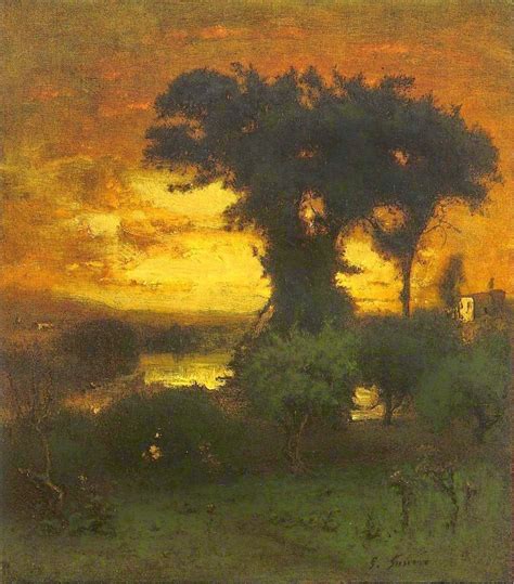 George Inness Tonalist Painter American Painting Landscape