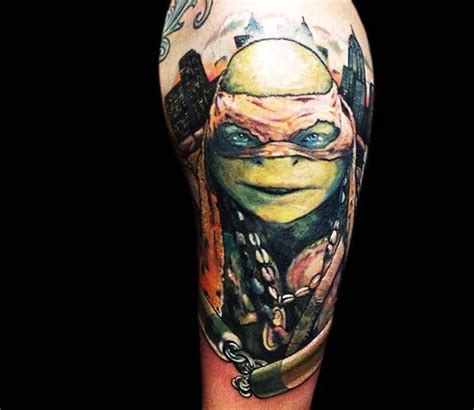 Want to see the world's best teenage mutant ninja turtles tattoo designs? Mutant Ninja Turtles tattoo by Vlad Tokmenin | Post 16306