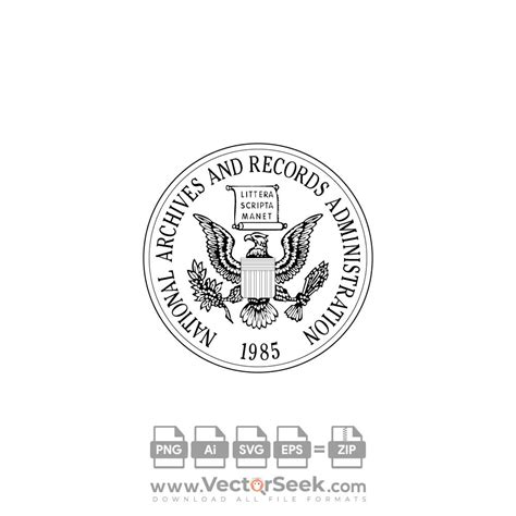 National Archives And Records Administration Logo Vector Ai Png